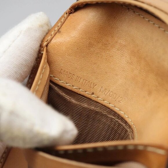 CELINE Macadam Canvas Compact Wallet PVC Leather Brown Auth yk17906 - Picture 10 of 16